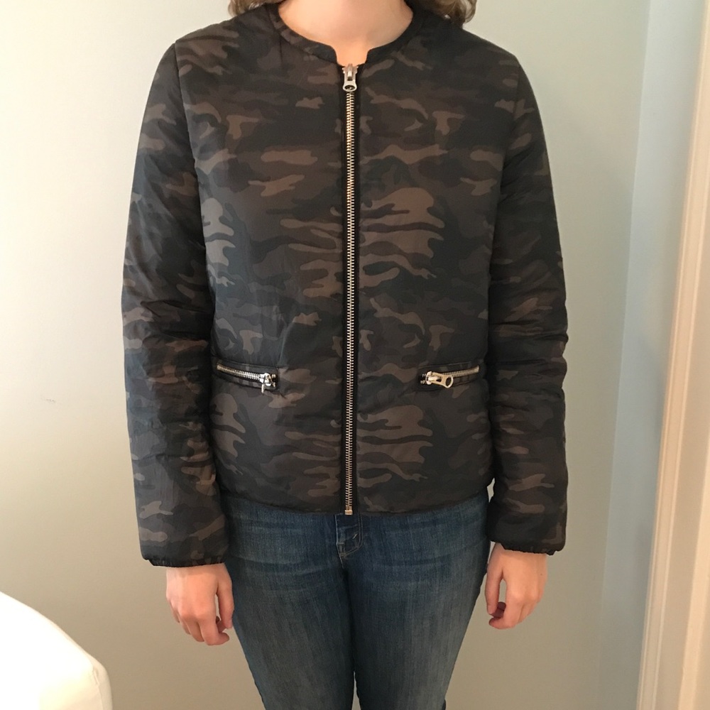 Generation Love Camouflage Bomber